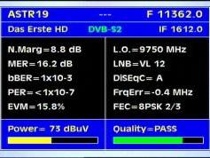 Astra 1KR at 19.2 e _ european footprint_11 362 H HDTV Packet  _Q data