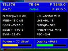 Apstar 2R at 76.5 e - global beam in C band-3 840 H RR Sat network-Q data
